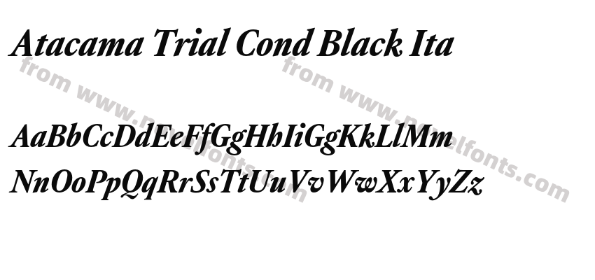 Atacama Trial Cond Black ItaPreview