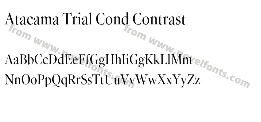 Atacama Trial Cond ContrastPreview