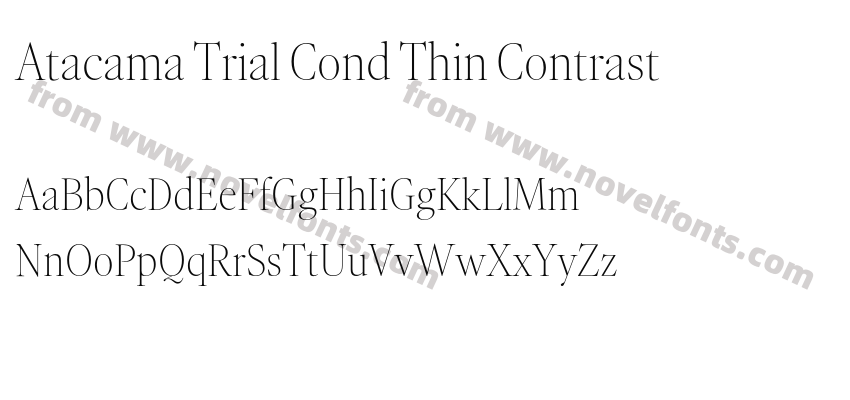 Atacama Trial Cond Thin ContrastPreview