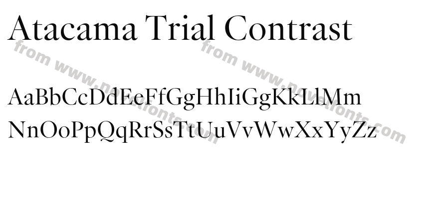 Atacama Trial ContrastPreview