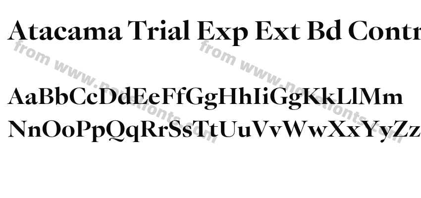 Atacama Trial Exp Ext Bd ContrastPreview