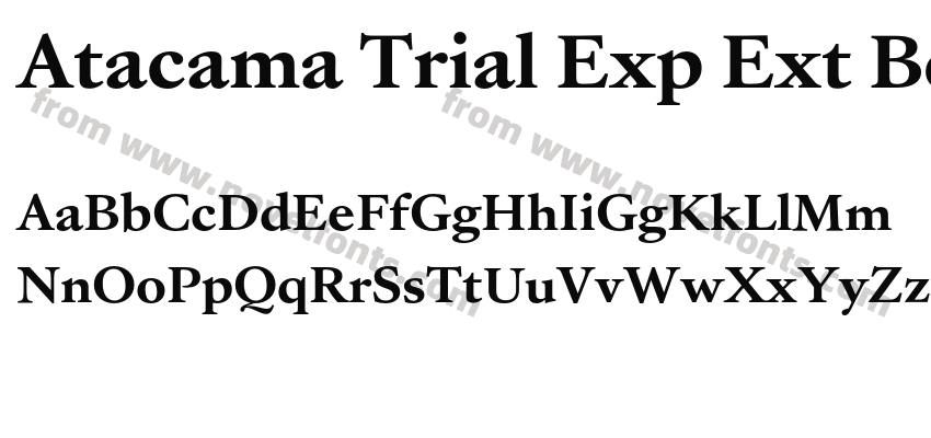 Atacama Trial Exp Ext BdPreview