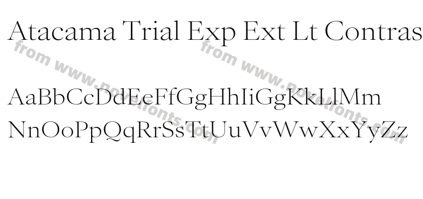 Atacama Trial Exp Ext Lt ContrastPreview