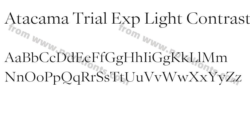 Atacama Trial Exp Light ContrastPreview