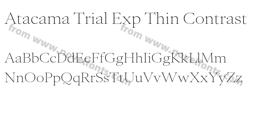 Atacama Trial Exp Thin ContrastPreview