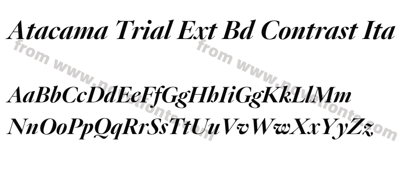 Atacama Trial Ext Bd Contrast ItaPreview