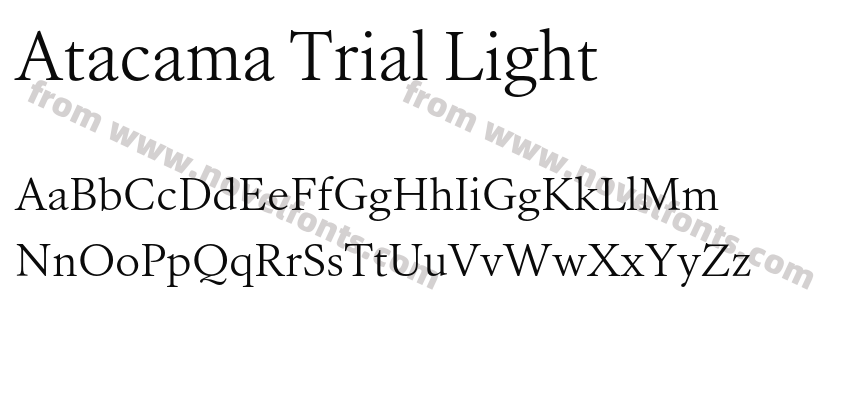 Atacama Trial LightPreview