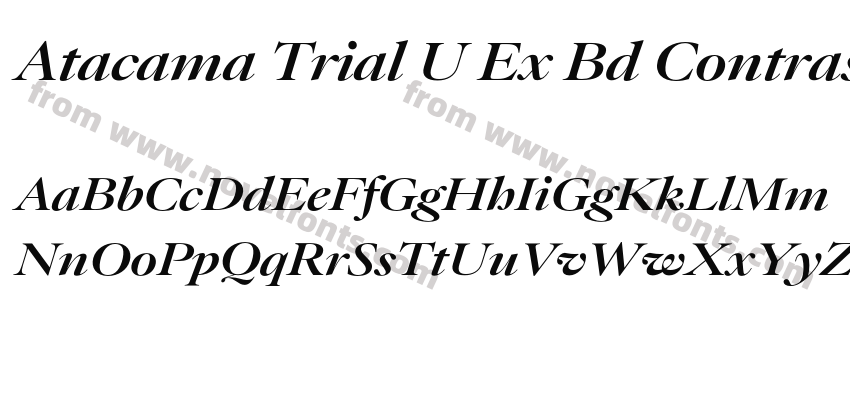 Atacama Trial U Ex Bd Contrast ItPreview