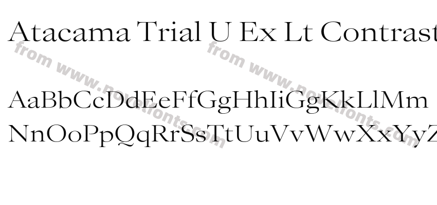 Atacama Trial U Ex Lt ContrastPreview