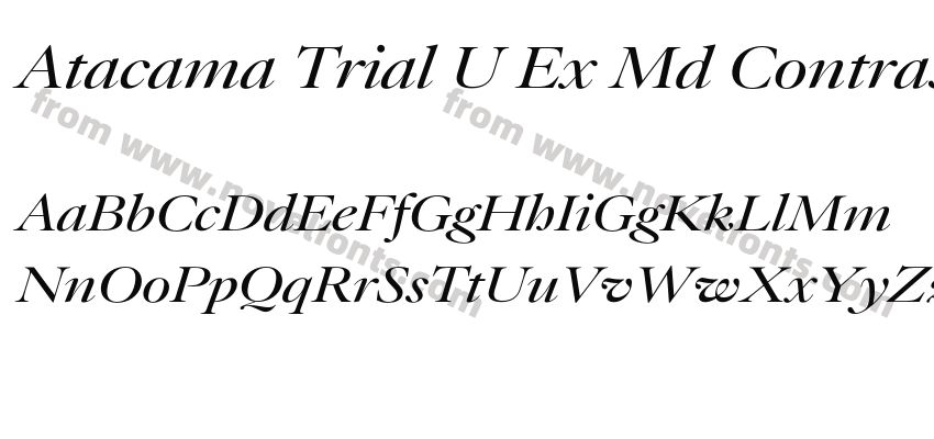 Atacama Trial U Ex Md Contrast ItPreview