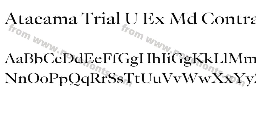 Atacama Trial U Ex Md ContrastPreview