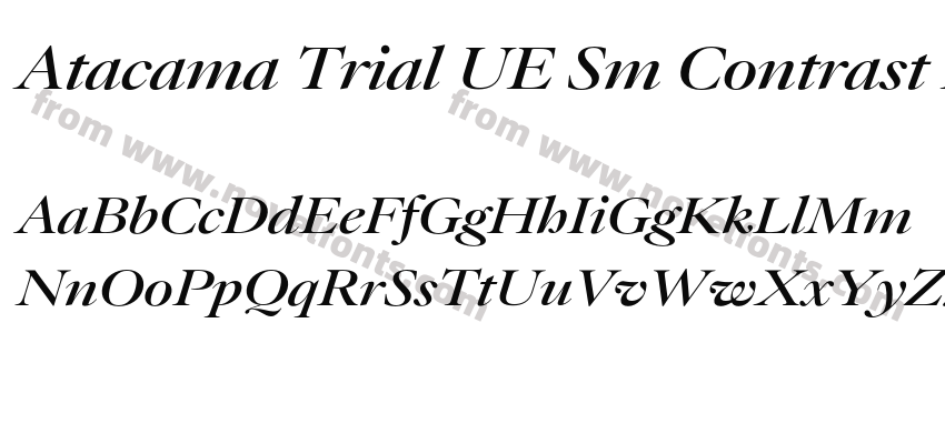 Atacama Trial UE Sm Contrast ItPreview