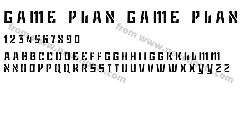 Game Plan game planPreview