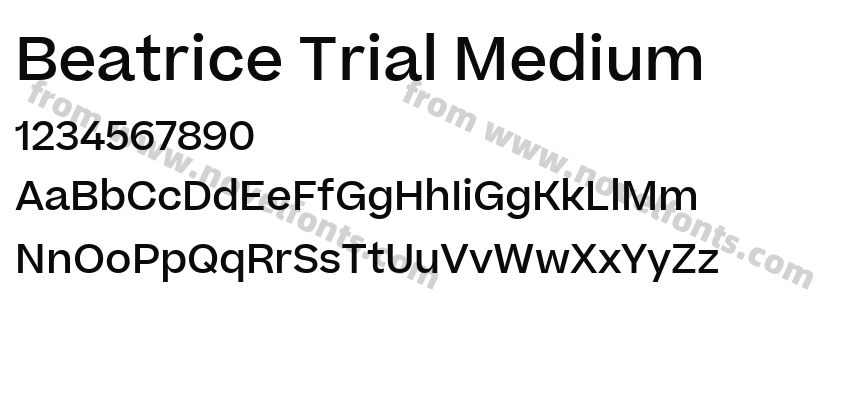 Beatrice Trial MediumPreview