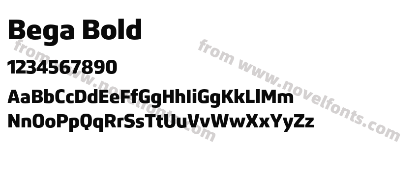 Bega BoldPreview