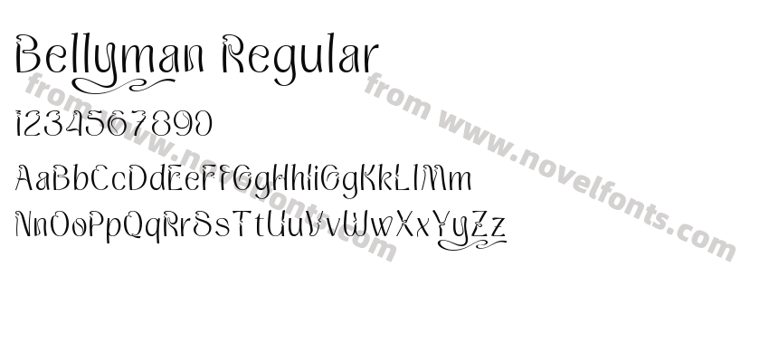 Bellyman RegularPreview