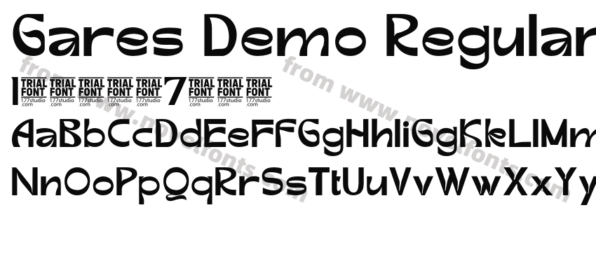 Gares Demo RegularPreview