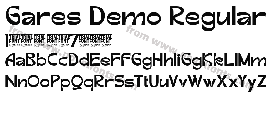 Gares Demo RegularPreview