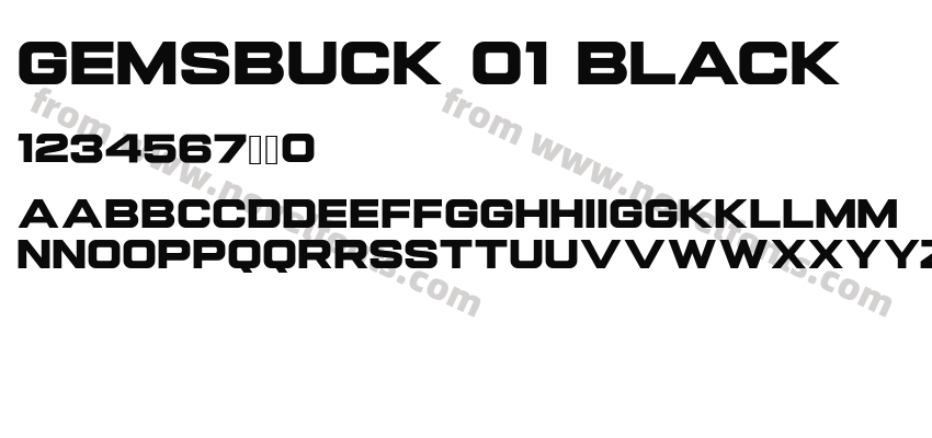 Gemsbuck 01 BlackPreview