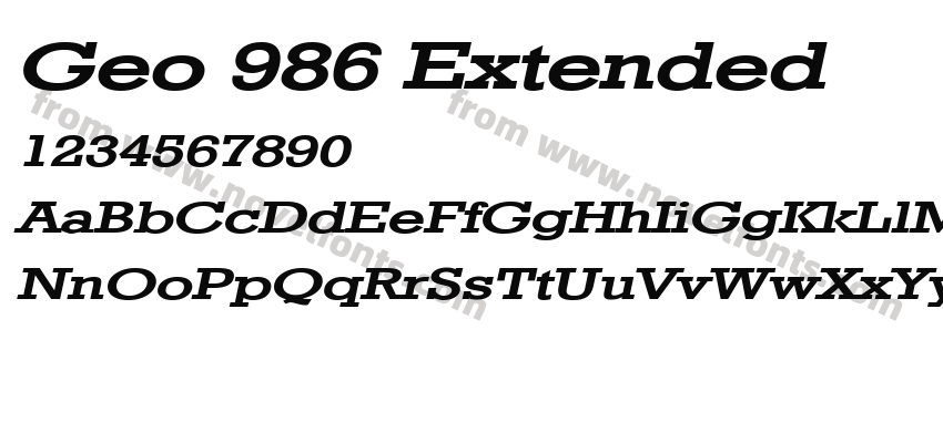 Geo 986 ExtendedPreview