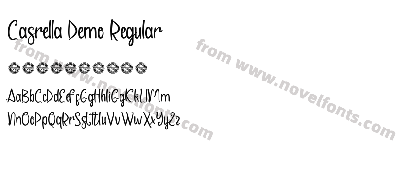 Casrella Demo RegularPreview