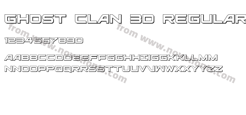 Ghost Clan 3D RegularPreview