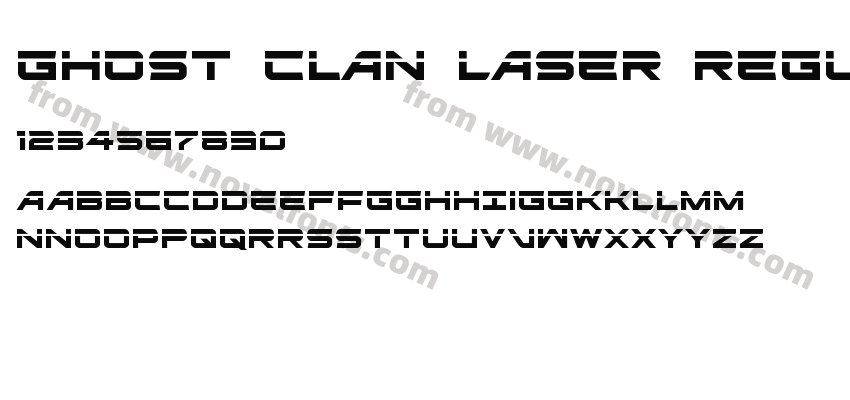 Ghost Clan Laser RegularPreview