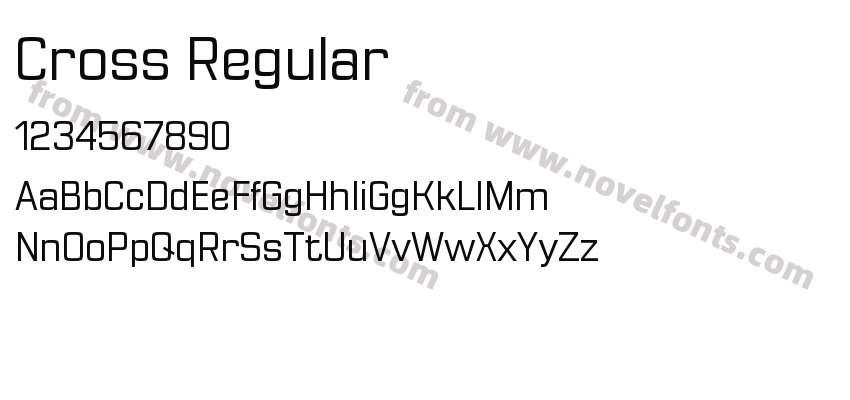 Cross RegularPreview