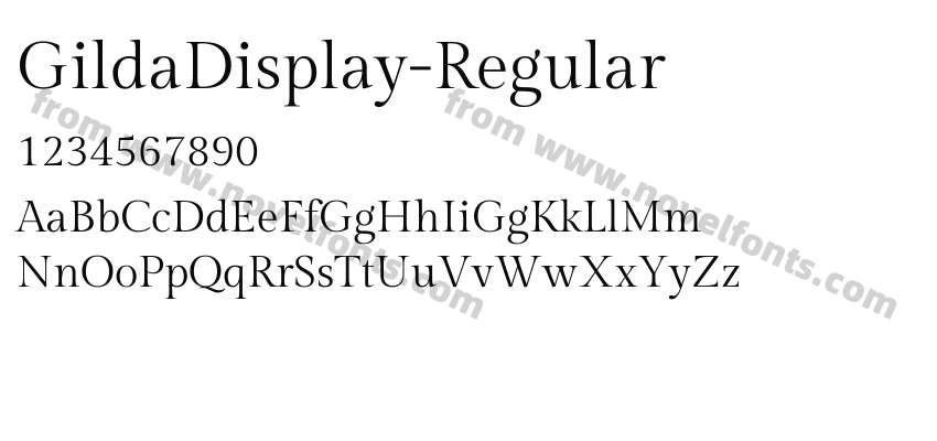 GildaDisplay-RegularPreview
