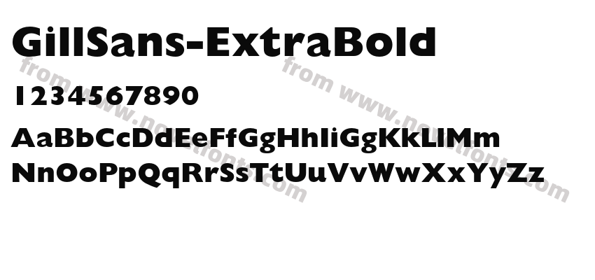 GillSans-ExtraBoldPreview