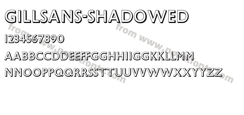 GillSans-ShadowedPreview