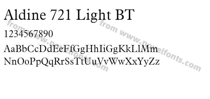 Aldine 721 Light BTPreview