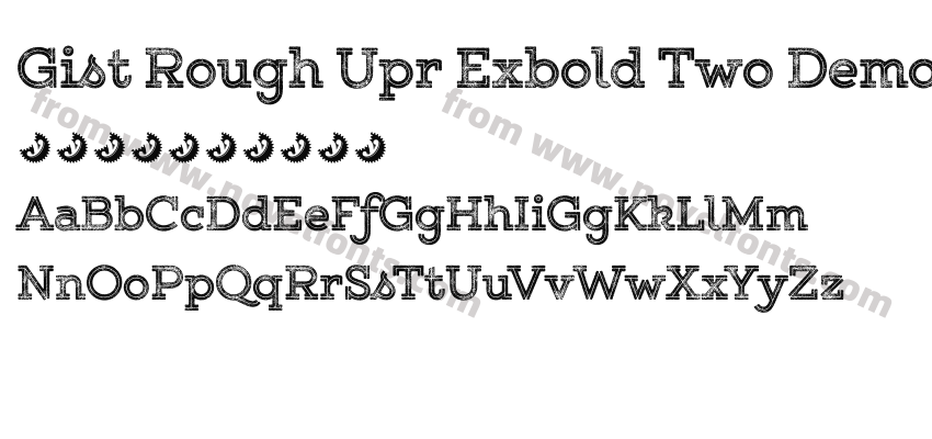 Gist Rough Upr Exbold Two DemoPreview