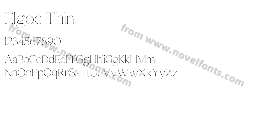 Elgoc ThinPreview
