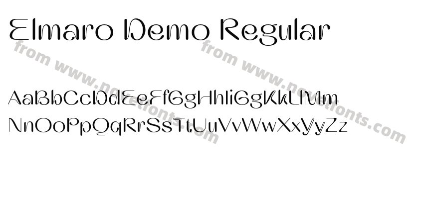 Elmaro Demo RegularPreview