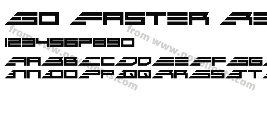 Go Faster RegularPreview