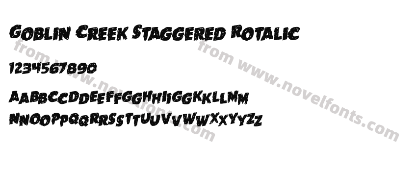 Goblin Creek Staggered RotalicPreview