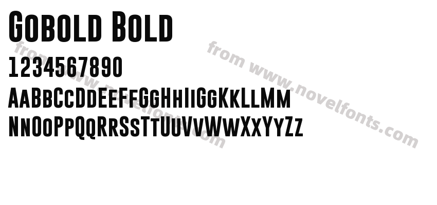 Gobold BoldPreview