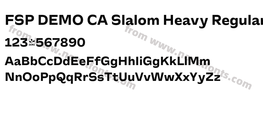 FSP DEMO CA Slalom Heavy RegularPreview