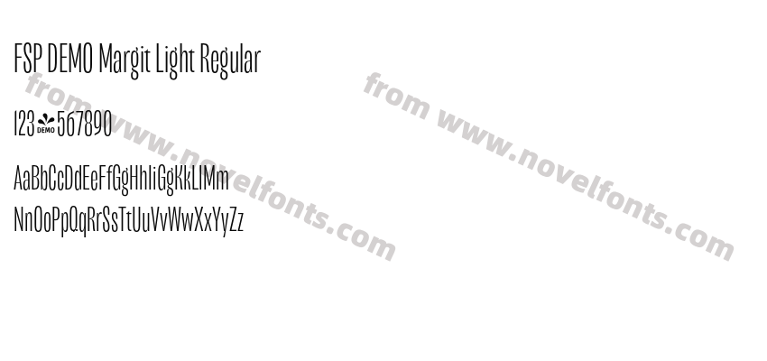 FSP DEMO Margit Light RegularPreview