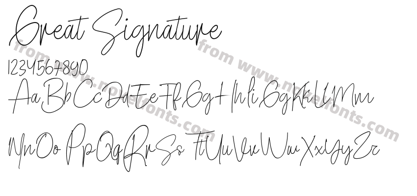 Great SignaturePreview