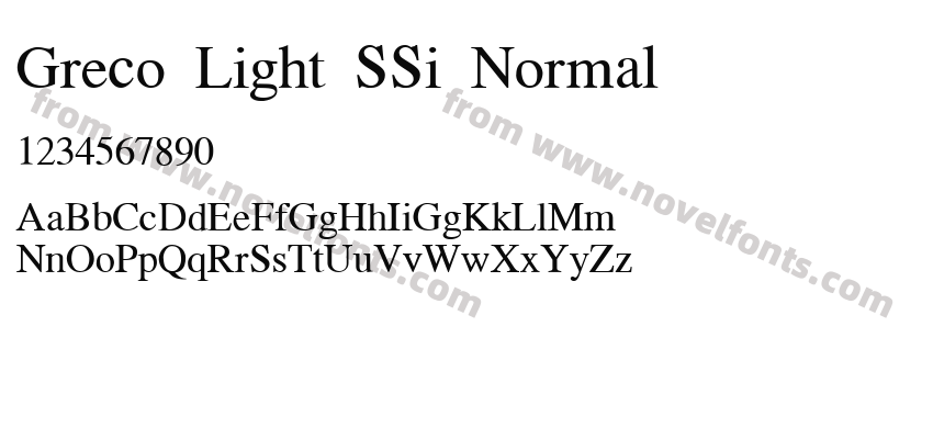 Greco Light SSi NormalPreview