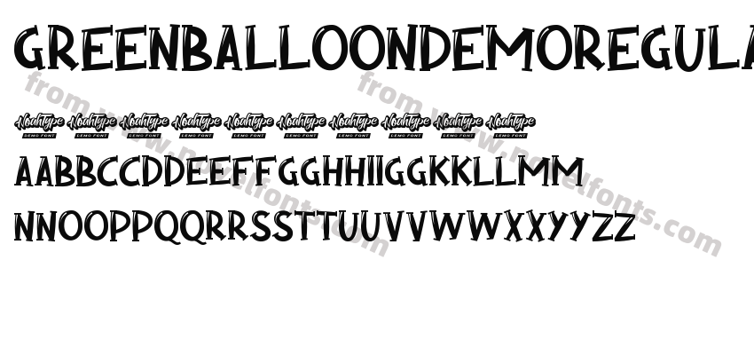 GreenBalloonDemoRegularPreview