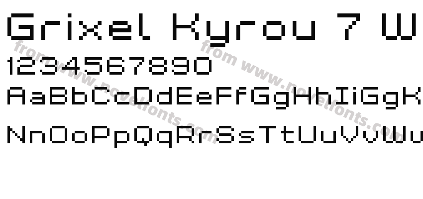 Grixel Kyrou 7 Wide XtndPreview