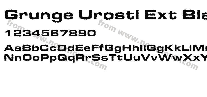 Grunge Urostl Ext BlackPreview