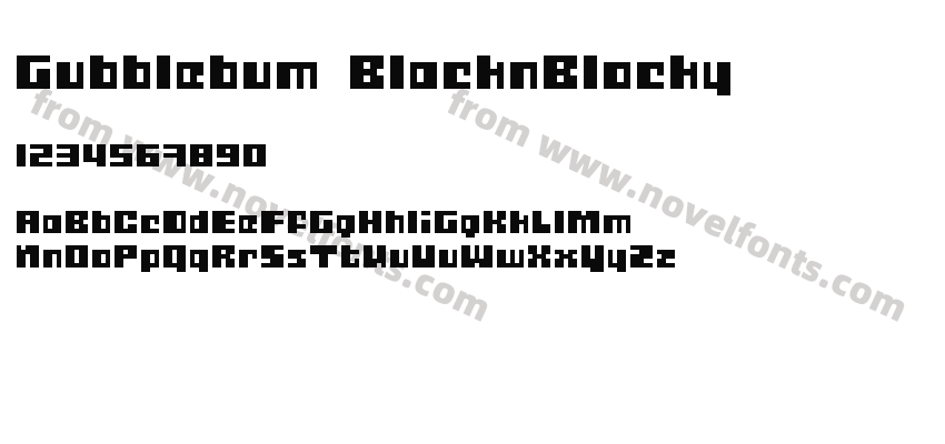 Gubblebum BlacknBlockyPreview