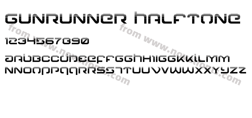 Gunrunner HalftonePreview