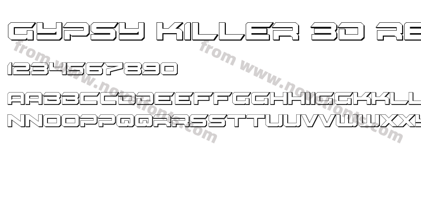 Gypsy Killer 3D RegularPreview