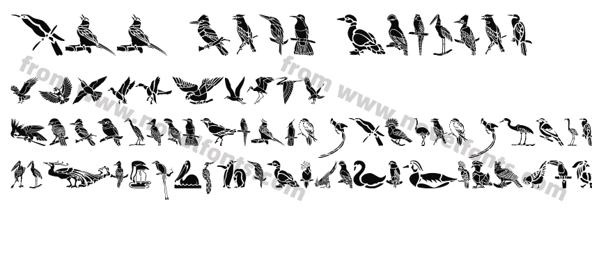 HFF Bird StencilPreview