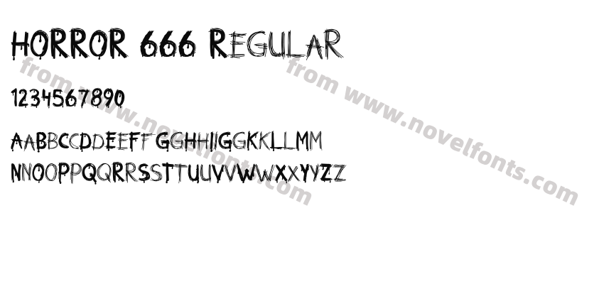 HORROR 666 RegularPreview